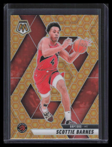 2024-25 Panini Mosaic Mosaic Honeycomb Refractor 77 Scottie Barnes