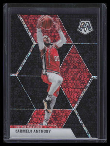 2019-20 Panini Mosaic Mosaic Fast Break Black Refractor 25 Carmelo Anthony 1/1