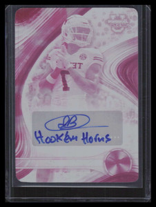 2024 Bowman's Best U 24 Autograph Printing Plate Magenta Isaiah Bond RC Auto 1/1