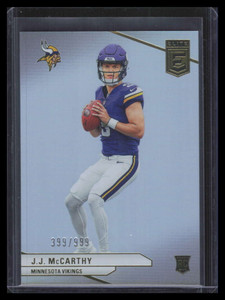 2024 Elite 105 J. J. McCarthy Rookie 399/999