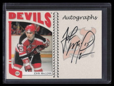 2004-05 ITG Franchises US East Autographs AJMA John MacLean Auto