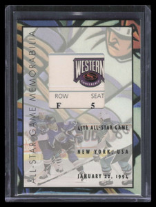 2000-01 BAP Memorabilia All-Star Tickets ast5 1994 All-Star Game Ticket Stub