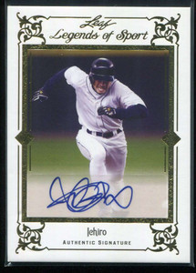 2012 Leaf Legends of Sport Gold bai1 Ichiro Suzuki Auto 2/3