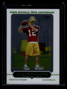 2005 Topps Chrome 190 Aaron Rodgers Rookie ID: 121670