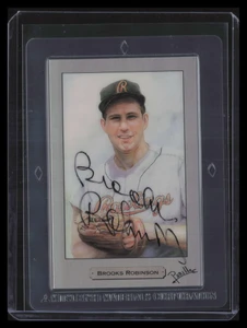 1992 PM Mitsubishi 2 Brooks Robinson Auto 278/10000 Gram Platinum Precious Metal