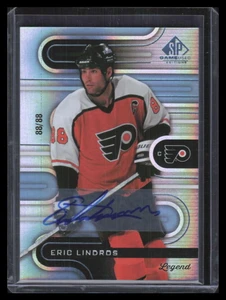 2022-23 SP Game Used Jersey Number Final Copy Autographs Eric Lindros Auto 1/1