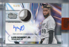 2024 Topps Industry Conference Autographs arplr1 Luis Robert Jr. Patch Auto 1/1