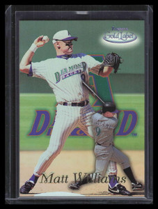 1999 Topps Gold Label Class 1 Black One to One 60 Matt Williams 1/1