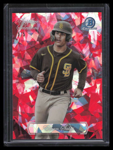 2023 Bowman Chrome Sapphire Selections Red Refractor bss7 Ethan Salas Rookie 5/5