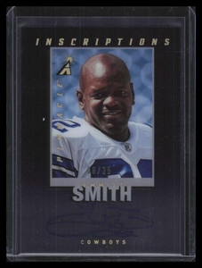 2020 Panini Inscriptions PIES Emmitt Smith Auto 8/25