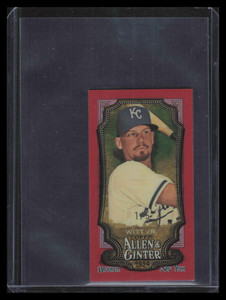 2024 Topps Allen and Ginter Chrome Mini Red Refractor 100 Bobby Witt Jr. 1/5