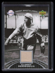 2007 Sweet Spot Classic Classic Memorabilia CMCM Christy Mathewson Pants Jersey
