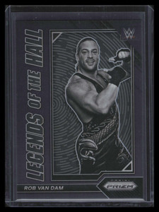 2023 Panini Prizm WWE Legends of the Hall Prizms Black 13 Rob Van Dam 1/1