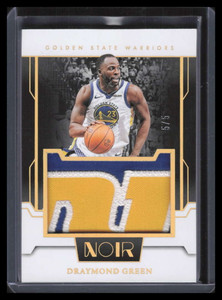 2023-24 Panini Noir Jumbo Material Prime 31 Draymond Green Jumbo Patch 5/5