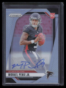2024 Panini Prizm Autographs Prizms Silver 378 Michael Penix Jr. Rookie Auto 322