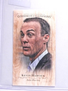 2016 Upper Deck Goodwin Champions Mini Wood Lumberjack Kevin Harvick #D8/8  *615