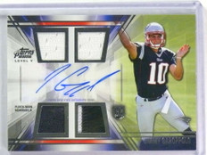 2014 Topps Prime V Jimmy Garoppolo autograph auto quad jersey rc rookie 