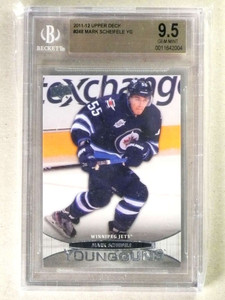2011-12 Upper Deck Young Guns YG Mark Scheifele rc rookie #248 BGS 9.5