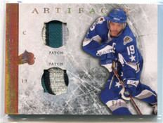 2012-13 Artifacts Horizontal Jerseys Gold Spectrum 39 Joe Sakic Dual Patch 9/9