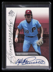 2005 SP Authentic Chirography MS Mike Schmidt Auto 14/15