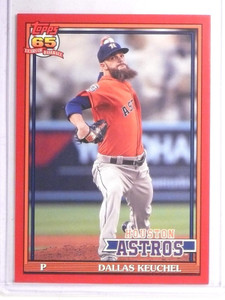 2016 Topps Archives Red Dallas Keuchel #D45/50 #260 *67225