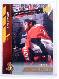 2015-16 Upper Deck Series 1 Kyle Turris High Gloss #D01/10 #136