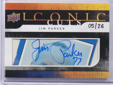 2008 Upper Deck Iconic Cuts Jim Paker autograph auto #D05/26 #UD-IC