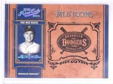 2004 Prime Cuts MLB Icons Platinum Pee Wee Reese #D1/1 #MLB19