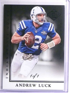 2014 Panini Limited Black Spotlight Andrew Luck #27 #D 1/1