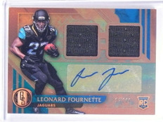 2017 Gold Standard Leonard Fournette autograph auto jersey rc #D37/49