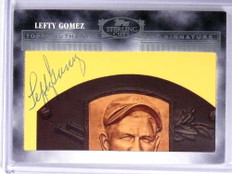 2006 Topps Sterling Cuts Lefty Gomez autograph auto #CUT-33