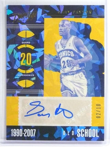 2017-18 Panini Prestige Old School Gary Payton autograph auto #D02/10