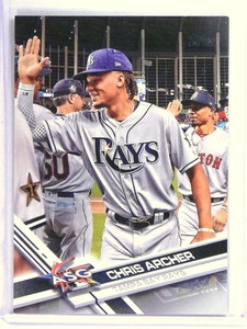 2017 Topps Platinim parallel Chris Archer #US17 #D 1/1