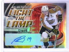 2016 Leaf Metal Light The Lamp Nolan Patrick autograph auto rookie #D 1/1