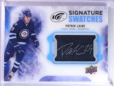 2016-17 Upper Deck Ice Signature Swatches Patrik Laine autograph jersey rc