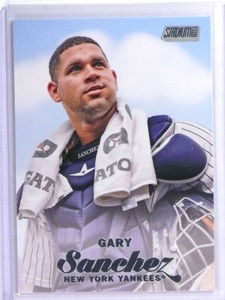 2017 Topps Stadium Club Gary Sanchez rc rookie #247 Towel Photo Variation