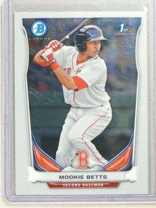 2014 Bowman Chrome Prospects Mookie Betts Rookie RC #BCP109