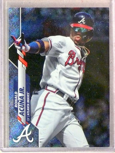 2020 Topps Factory Set Walmart Foilboard Ronald Acuna Jr. #D082/264 #150