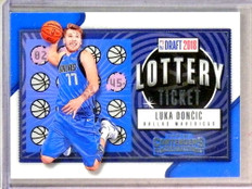 2018-19 Panini Contenders Lottery Ticket Luka Doncic rookie rc #3