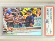 2017 Topps Chrome Refractor Carlos Correa Variation #112 PSA 10 GEM MINT