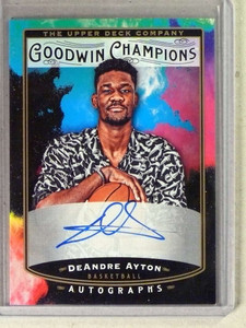 2019 Upper Deck Goodwin Champions DeAndre Ayton Autograph Auto #SCADA