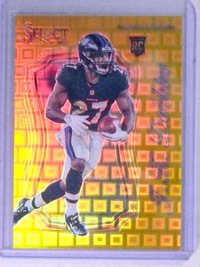 2020 Select Certified Mirror Gold J.K. Dobbins Rookie RC #D03/10 #SCR23