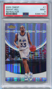 2005-06 Finest Refractor 7 Grant Hill 245/349 PSA 9 MINT