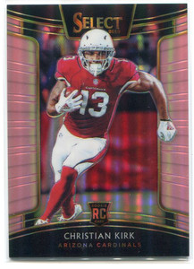 2018 Select Prizm Pink Refractor 65 Christian Kirk Rookie 6/10