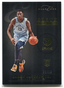 2018-19 Panini Chronicles Gold 301 Jaren Jackson Jr. Elite Black Box Rookie 2/10