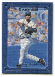 2007 UD Masterpieces Blue Steel 30 Derek Jeter 45/50