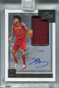 2019-20 Panini One Autographs 21 Kevin Porter Jr. Rookie Jersey Auto 73/99
