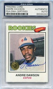 2003 Topps Shoebox 69 Andre Dawson Autograph Auto PSA/DNA Certified