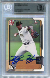 2015 Bowman Draft 137 Ke'Bryan Hayes RC Auto BAS Certified Autograph 0014523861
