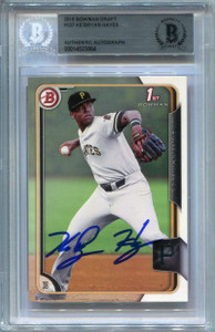 2015 Bowman Draft 137 Ke'Bryan Hayes RC Auto BAS Certified Autograph 0014523864